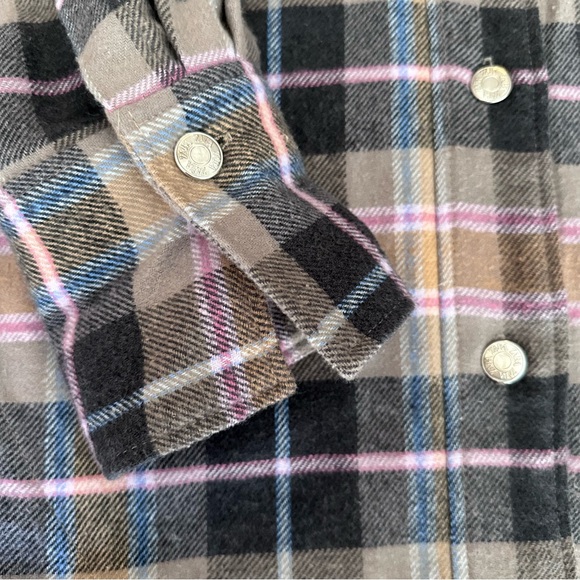 Zara Multicolor Plaid Button Down Shirt - Picture 6 of 9